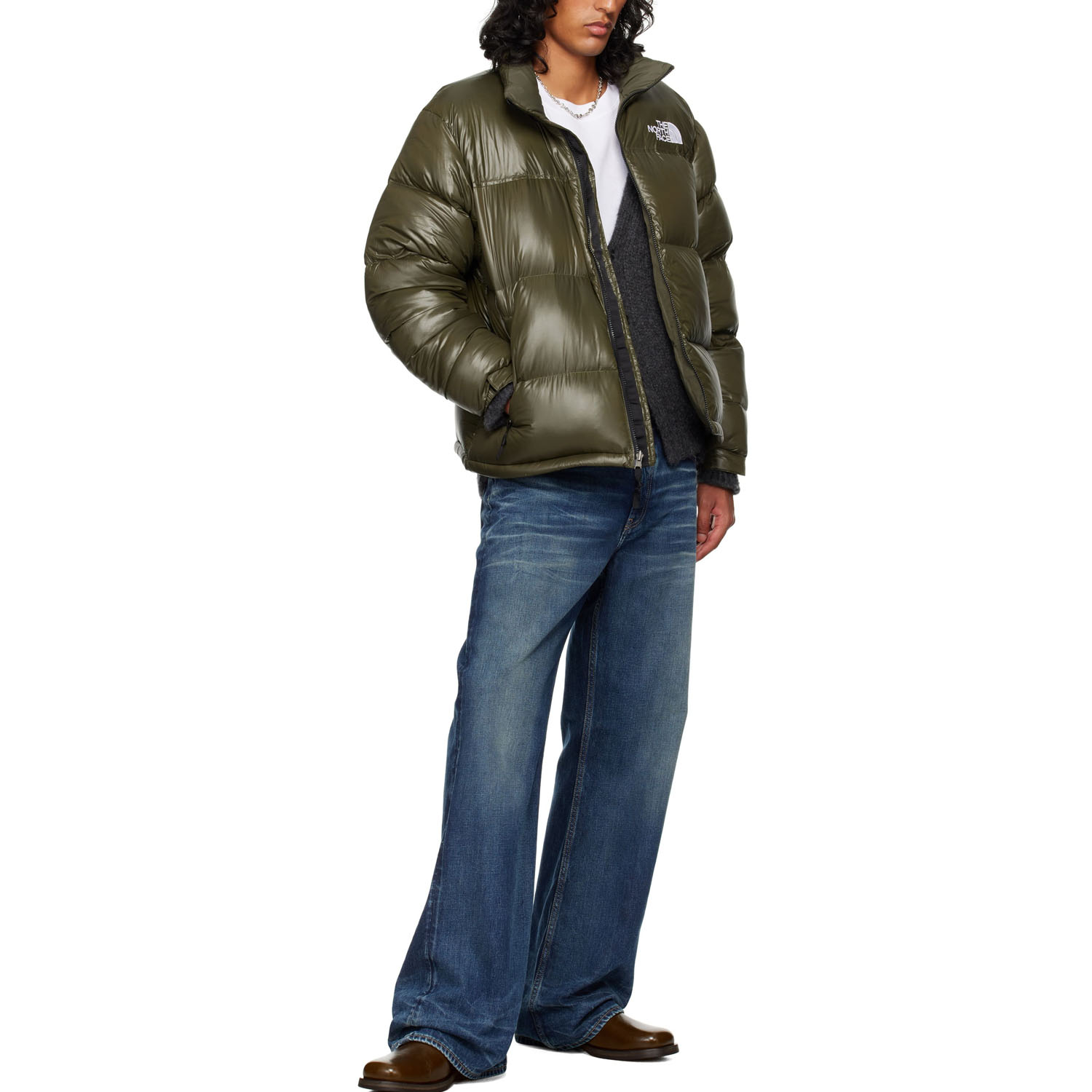 Пуховик The North Face M 96 Retro Nuptse JKT New Taupe Green Пуховик The North Face M 96 Retro Nuptse JKT New Taupe Green